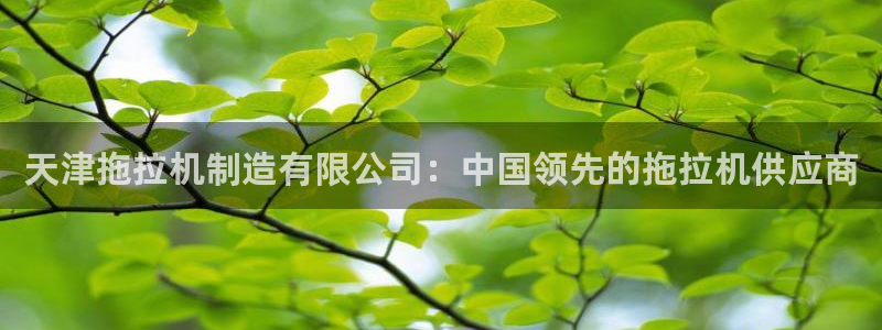 彩神购彩-购彩大厅入口计划群：天津拖拉机制造有限公司：中国领先的拖拉机供应商