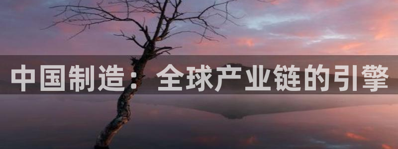 彩神网能赚钱是怎么回事：中国制造：全球产业链的引擎