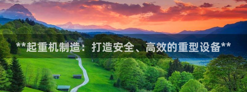 彩神旗下有哪些平台：**起重机制造：打造安全、高效的重型设备**
