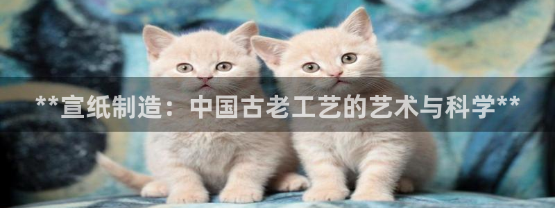 彩神v8下载网址：**宣纸制造：中国古老工艺的艺术与科学**