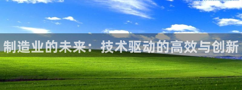 彩神vll官网在线登录：制造业的未来：技术驱动的高效与创新