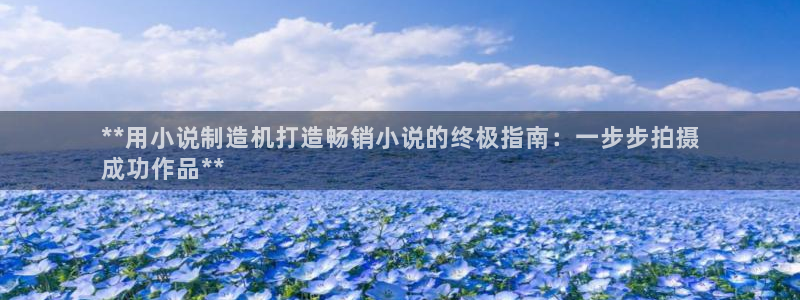 新版彩神v8登录教程：**用小说制造机打造畅销小说的终极指南：一步步拍摄
成功作品**