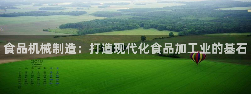 彩神购彩-购彩大厅入口下载：食品机械制造：打造现代化食品加工业的基石