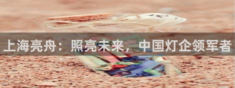 彩神V购彩大厅：上海亮舟：照亮未来，中国灯企领军者
