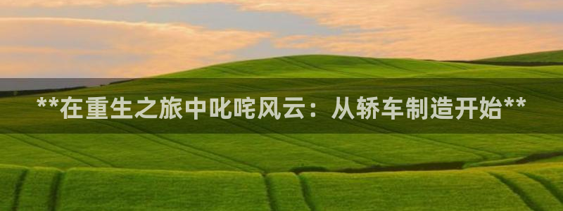 彩神ix官网是哪个公司的：**在重生之旅中叱咤风云：从轿车制造开始**