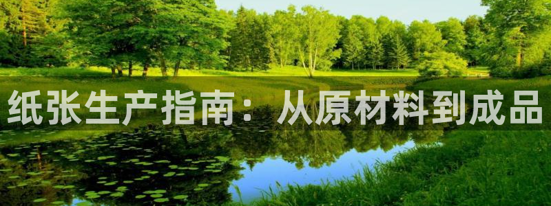 彩神是正规平台吗是真的吗：纸张生产指南：从原材料到成品
