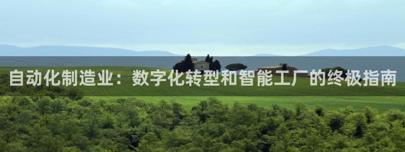 彩神怎么才能赢：自动化制造业：数字化转型和智能工厂的终极指南