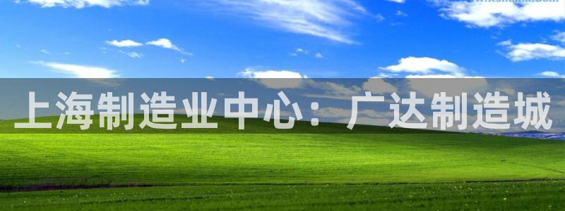 彩神v8是真的挣钱吗：上海制造业中心：广达制造城